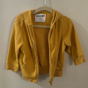 Mustard 18 Month Old Navy Hoodie